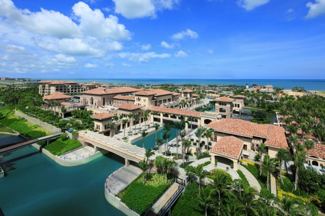 海南龙沐湾温德姆至尊豪廷大酒店2天1晚3天2晚豪华池畔房自助早餐